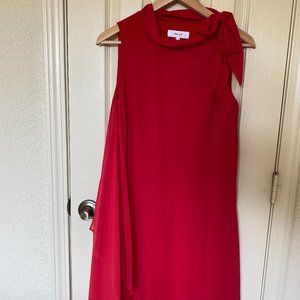 REISS sleeveless red dress.    us2